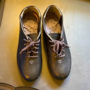 Capezio Tap Shoes Girls Boy Unisex Kids Youth Size 3 Black Dance